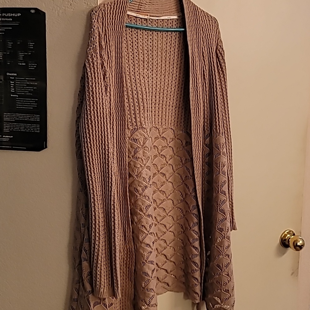 Light brow sweater